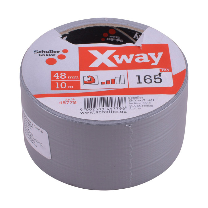 X-WAY МОНТАЖНА ЛЕНТА 48 mm/10 m СИВА X-WAY МОНТАЖНА ЛЕНТА 48 mm/10 m СИВА