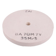 Диск за шмиргел Ф200x20xФ20mm 8А Бяло Диск за шмиргел Ф200x20xФ20mm 8А Бяло