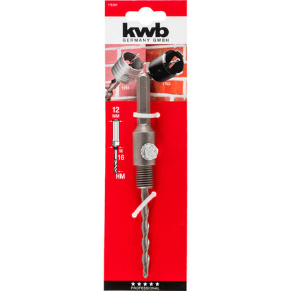 Свредло със шпиндел M 16 ,6 канта Свредло със шпиндел M 16 ,6 канта