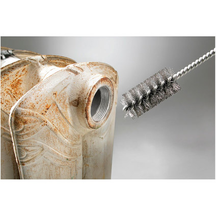 Стоманена телена четка,Ф 20 x 200 мм Стоманена телена четка,Ф 20 x 200 мм