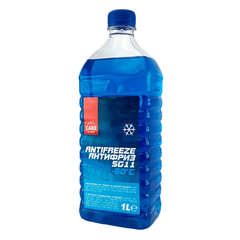 CARE G11 Antifreeze Concentrate 1 L, -60°C, Blue