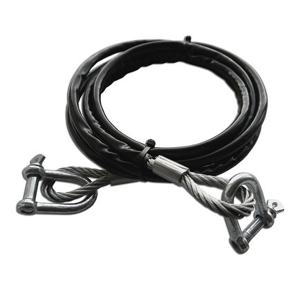 Стоманено въже 3Т, 8MM,4M Стоманено въже 3Т, 8MM,4M