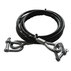 Стоманено въже 3Т, 8MM,4M Стоманено въже 3Т, 8MM,4M