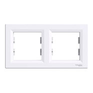 Рамка двойна бяла IP20 Asfora Рамка двойна бяла IP20 Asfora
