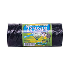 ТОРБИ ЗА ОТПАДЪЦИ MEGASACK 70L 60 CM Х 90 СМ 20 БР MEGAPORT ТОРБИ ЗА ОТПАДЪЦИ MEGASACK 70L 60 CM Х 90 СМ 20 БР MEGAPORT