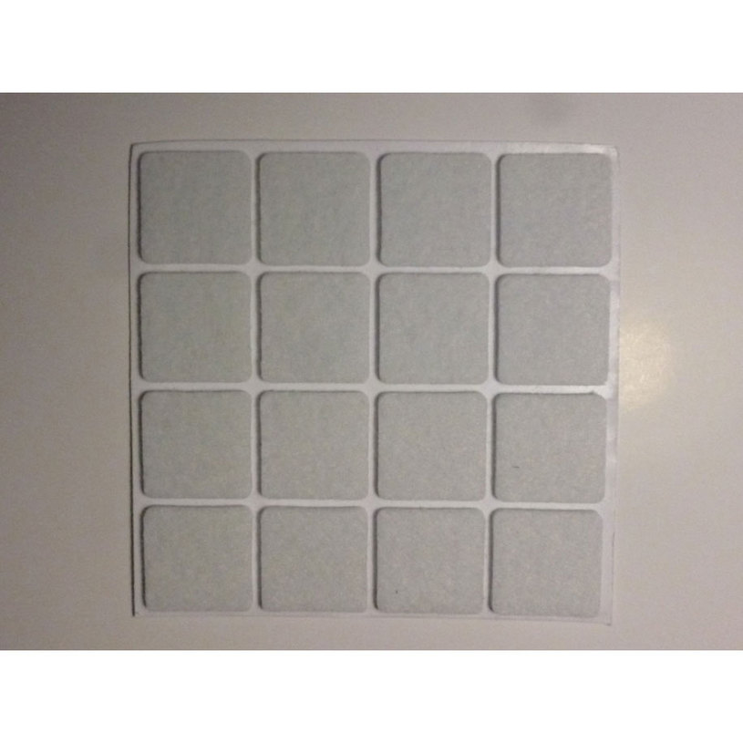 **ФИЛЦОВИ ПОДЛОЖКИ 16 БР/22 mm/22mm БЕЛИ **ФИЛЦОВИ ПОДЛОЖКИ 16 БР/22 mm/22mm БЕЛИ