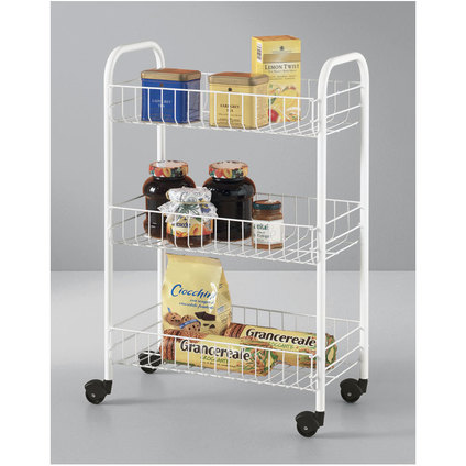 СТЕЛАЖ НА КОЛЕЛА SIENA-3НИВА 41x23x63СМ СТЕЛАЖ НА КОЛЕЛА SIENA-3НИВА 41x23x63СМ