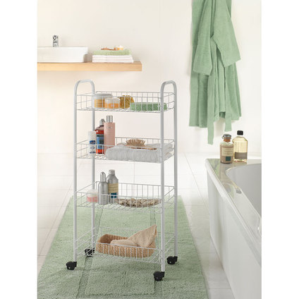 СТЕЛАЖ НА КОЛЕЛА PISA 4 НИВА 41x23x84СМ СТЕЛАЖ НА КОЛЕЛА PISA 4 НИВА 41x23x84СМ