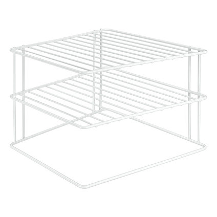 ЕТАЖЕРКА ЪГЛОВА SILOS PVC 25x25x19СМ ЕТАЖЕРКА ЪГЛОВА SILOS PVC 25x25x19СМ