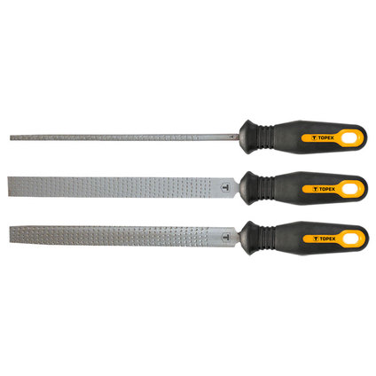 Пили дърво 3бр,200мм,плоска,полуобла,обл Пили дърво 3бр,200мм,плоска,полуобла,обл