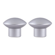 Дръжка мебелна Гъбка - матхром к-т 2бр Дръжка мебелна Гъбка - матхром к-т 2бр