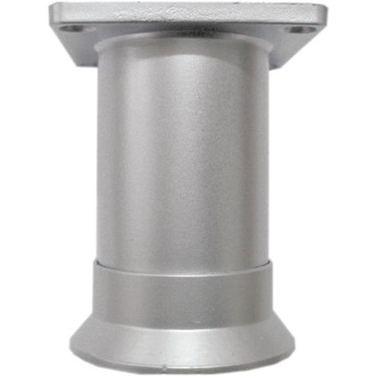 Крак мебелен регул. PVC Ф48/80мм матхром Крак мебелен регул. PVC Ф48/80мм матхром