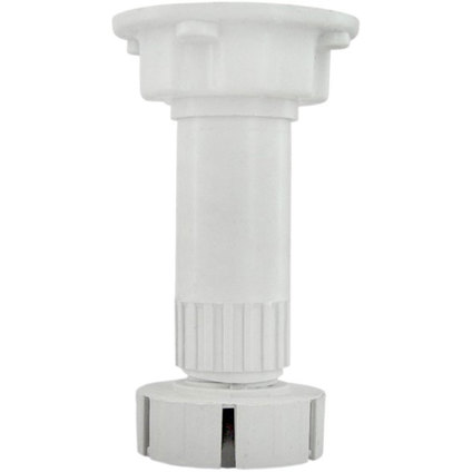 Крак мебелен кухненски PVC - 100мм. бял Крак мебелен кухненски PVC - 100мм. бял