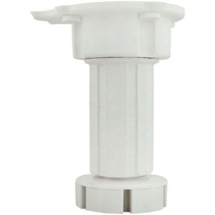 Крак мебелен кухненски PVC 100-150мм бял Крак мебелен кухненски PVC 100-150мм бял