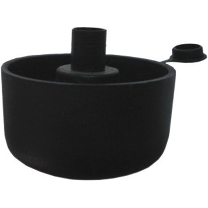 Стъпка регулираща PVC 28мм черна к-т 2бр Стъпка регулираща PVC 28мм черна к-т 2бр