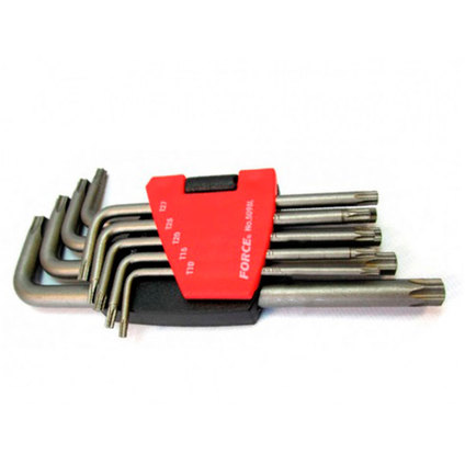ШЕСТОГРАМИ Г-ОБР.TORX Т10Н-Т50Н, 9БР ШЕСТОГРАМИ Г-ОБР.TORX Т10Н-Т50Н, 9БР