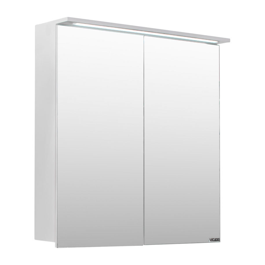 15 cm depth — storage that does not crowd the bathroom