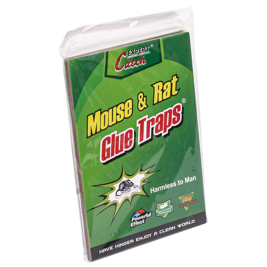 Green Catch Mouse & Rat Trap – Cardboard Glue Trap, Set of 2