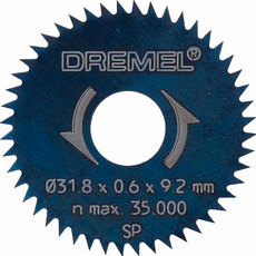 DREMEL ДИСК РЯЗАНЕ 31,8 ММ надлъж./напр. DREMEL ДИСК РЯЗАНЕ 31,8 ММ надлъж./напр.