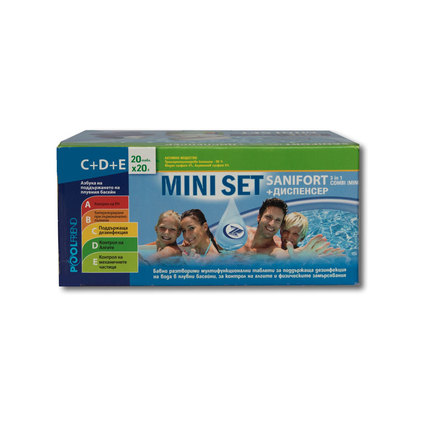 МИНИ СЕТ POOLFRIEND-комби мини табл.20г МИНИ СЕТ POOLFRIEND-комби мини табл.20г