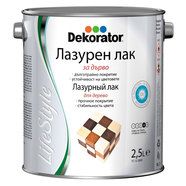 LIFE STYLE ЛАЗУРЕН ЛАК ЗА ДЪРВО DEKORATOR LIFE STYLE ЛАЗУРЕН ЛАК ЗА ДЪРВО DEKORATOR