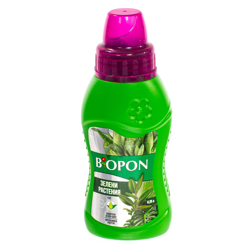 BIOPON Течен тор зелени растения - 0,25л BIOPON Течен тор зелени растения - 0,25л