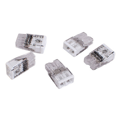 Клема 3х0.08мм-2.5мм твърд проводник 5бр Клема 3х0.08мм-2.5мм твърд проводник 5бр