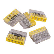 КЛЕМА ЗА КАБЕЛ С БЪРЗА ВРЪЗКА 5X0.08MM МЕК/2X2.5MM ТВЪРД ПР. WAGO 5 БРОЯ КЛЕМА ЗА КАБЕЛ С БЪРЗА ВРЪЗКА 5X0.08MM МЕК/2X2.5MM ТВЪРД ПР. WAGO 5 БРОЯ