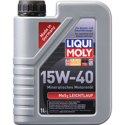LM масло минерално 15W40 с МоS2, 1л.
