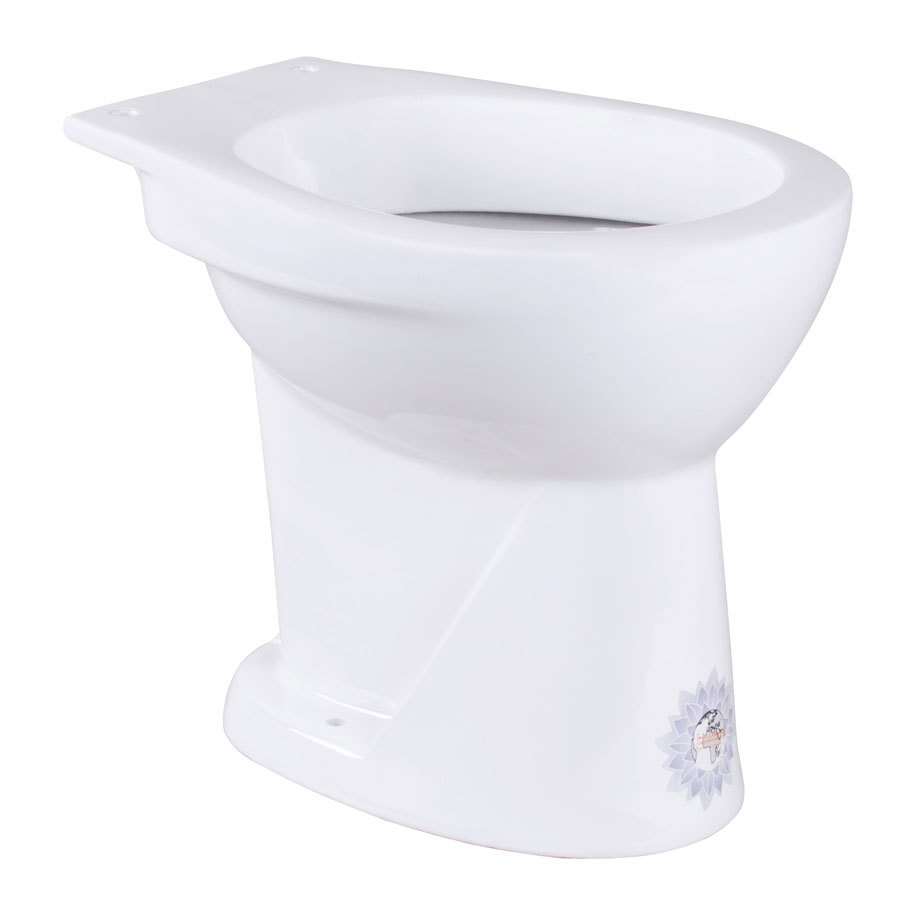 INTER CERAMIC "BDZH" Type Toilet Pan, Vertical Outlet, 465 x 360 x 390 mm