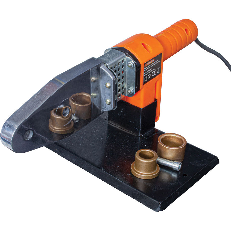 Three heads included for the most common home diameters