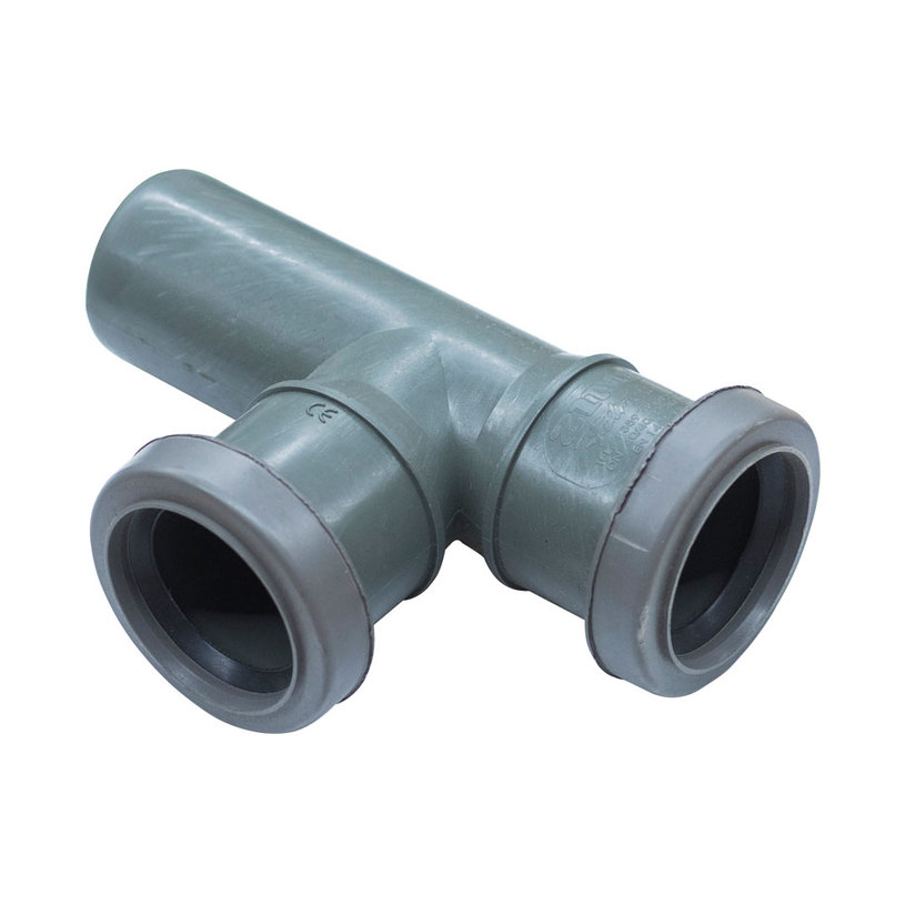 ППР Т-разкл-л ф40/40/87.5 сив с уплътн ППР Т-разкл-л ф40/40/87.5 сив с уплътн