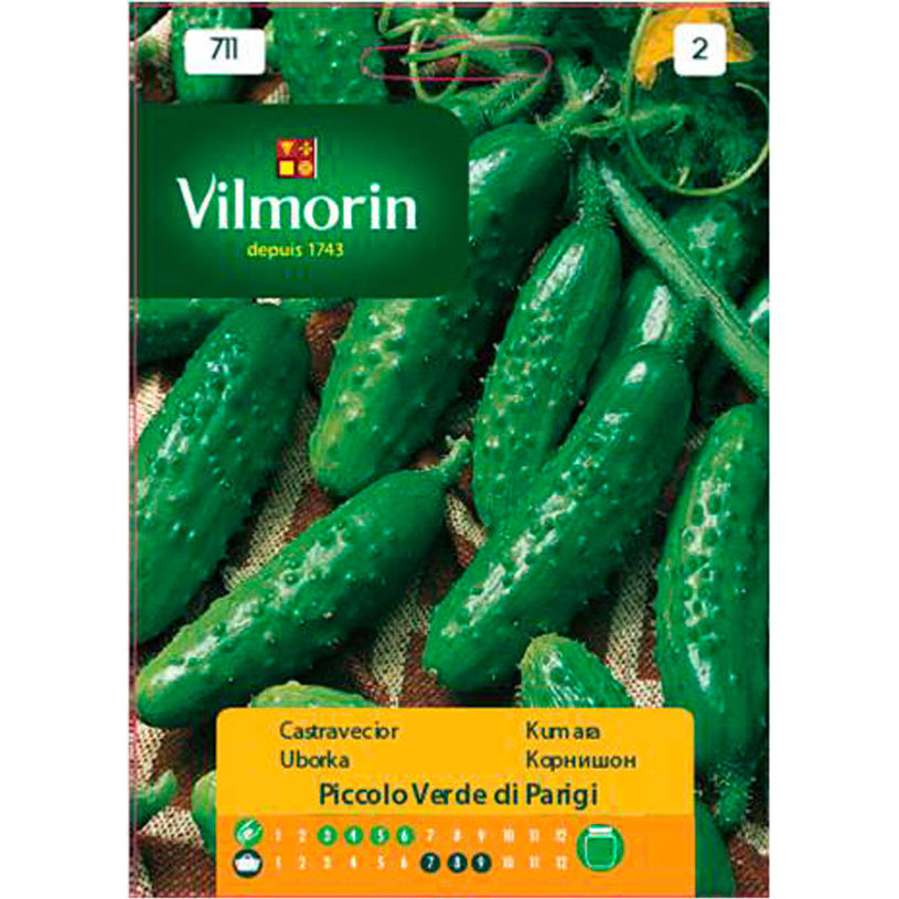 Вилморин Корнишони малки зелени Вилморин Корнишони малки зелени