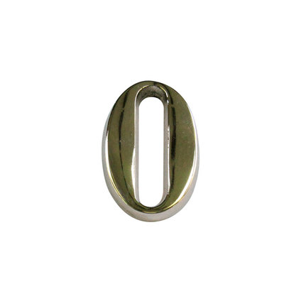 ЦИФРА "0" 45 MM НИКЕЛ ЦИФРА "0" 45 MM НИКЕЛ
