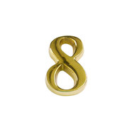 ЦИФРА "8" 45 MM МЕСИНГ ЦИФРА "8" 45 MM МЕСИНГ