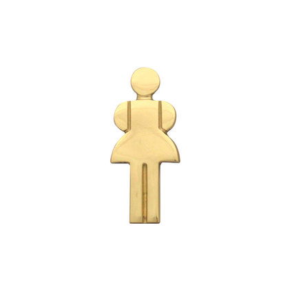 СИМВОЛ "ЖЕНА" 100 MM МЕСИНГ СИМВОЛ "ЖЕНА" 100 MM МЕСИНГ