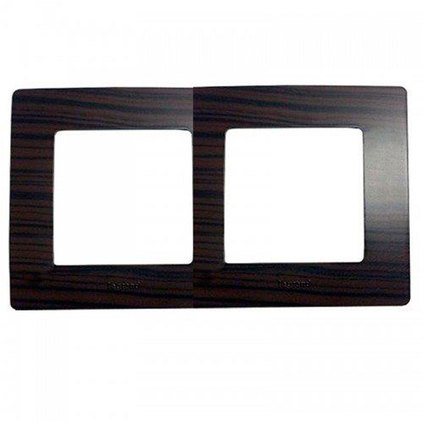 Рамка двойна тъмно дърво IP20 Niloe Рамка двойна тъмно дърво IP20 Niloe