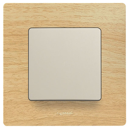 Рамка единична светло дърво IP20 Niloe Рамка единична светло дърво IP20 Niloe