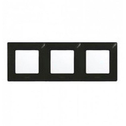 Рамка тройна черен IP20 Niloe Рамка тройна черен IP20 Niloe