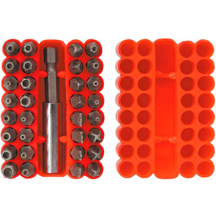 TOP TOOLS К-т държач и битове 32бр TOP TOOLS К-т държач и битове 32бр