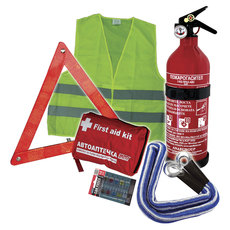 Авариен автокомплект - 6 части Авариен автокомплект - 6 части