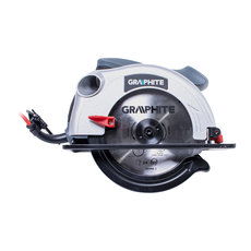 GRAPHITE РЪЧ.ЦИРКУЛЯР 1200W 185ММ 0-45 GRAPHITE РЪЧ.ЦИРКУЛЯР 1200W 185ММ 0-45