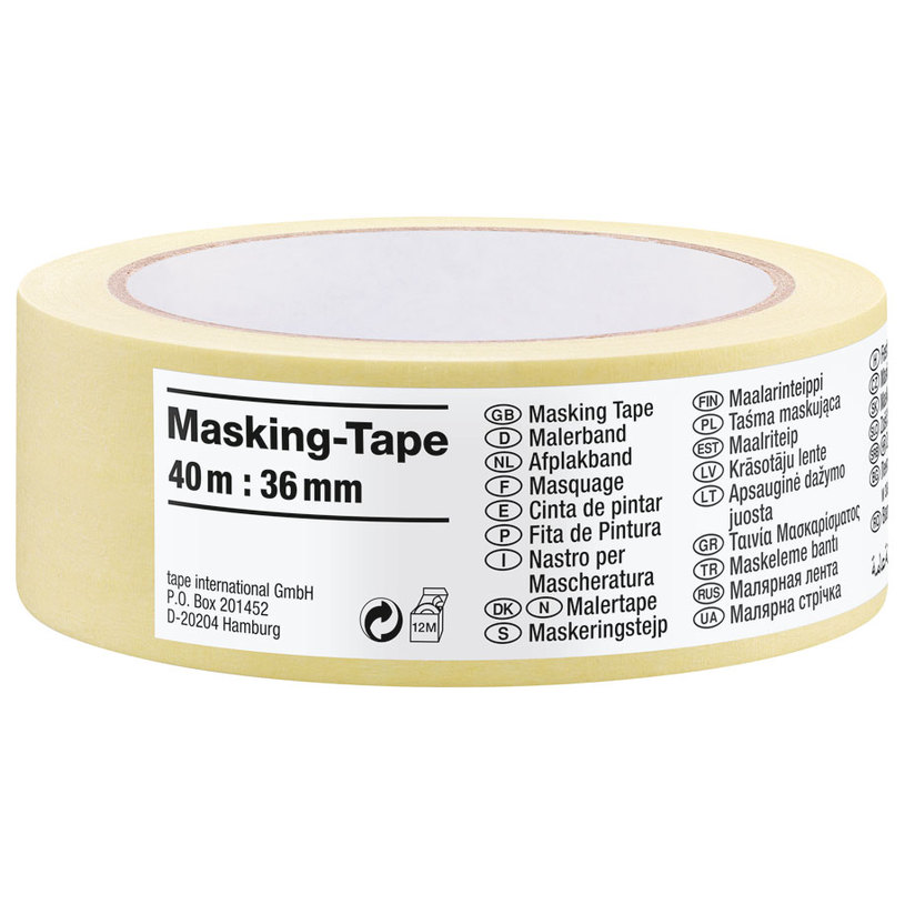 TESA ХАРТИЕНА ЛЕНТА 40 m/36 mm БЯЛА TESA ХАРТИЕНА ЛЕНТА 40 m/36 mm БЯЛА