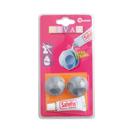 Аксесоар за закачване, VIVA!,2бр.+лепило Аксесоар за закачване, VIVA!,2бр.+лепило