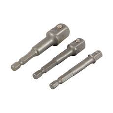 АДАПТЕРИ ШЕСТОСТЕННИ 1/2 3/8 1/4 3БР. АДАПТЕРИ ШЕСТОСТЕННИ 1/2 3/8 1/4 3БР.