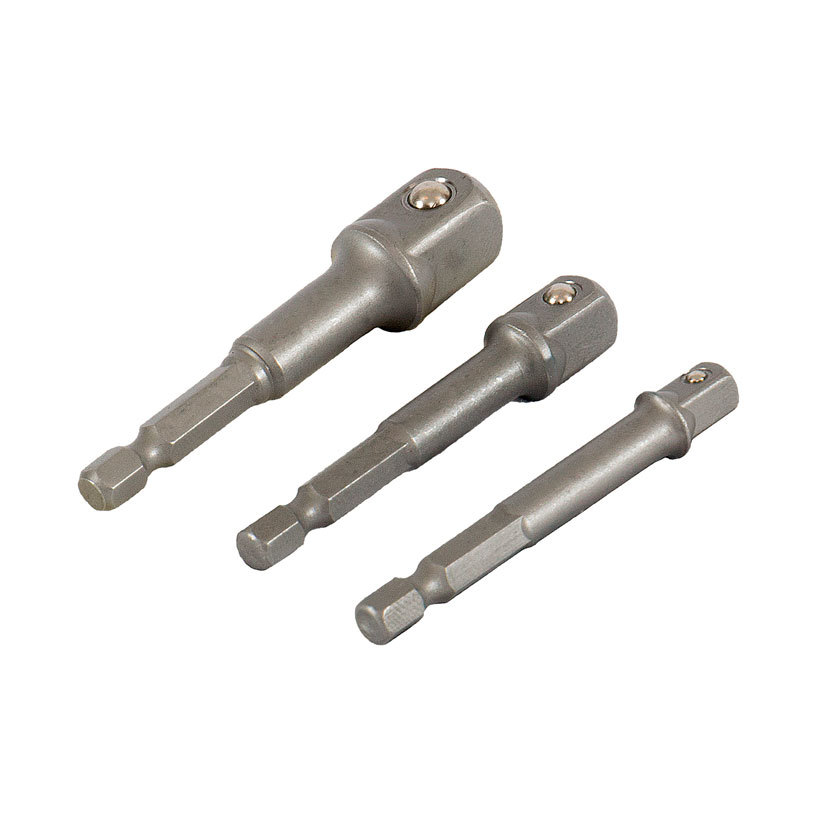 АДАПТЕРИ ШЕСТОСТЕННИ 1/2 3/8 1/4 3БР. АДАПТЕРИ ШЕСТОСТЕННИ 1/2 3/8 1/4 3БР.