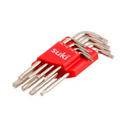 SUKI ШЕСТОГРАМИ СГЪВ TORX T9H-T40H 8БР SUKI ШЕСТОГРАМИ СГЪВ TORX T9H-T40H 8БР