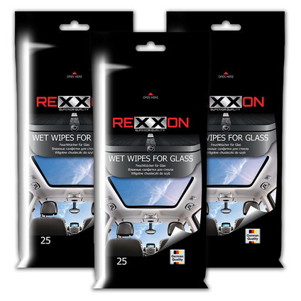 REXXON Мокри кърпи за табло 25 бр. REXXON Мокри кърпи за табло 25 бр.