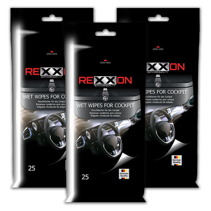 REXXON Мокри кърпи за кожа 25 бр. REXXON Мокри кърпи за кожа 25 бр.