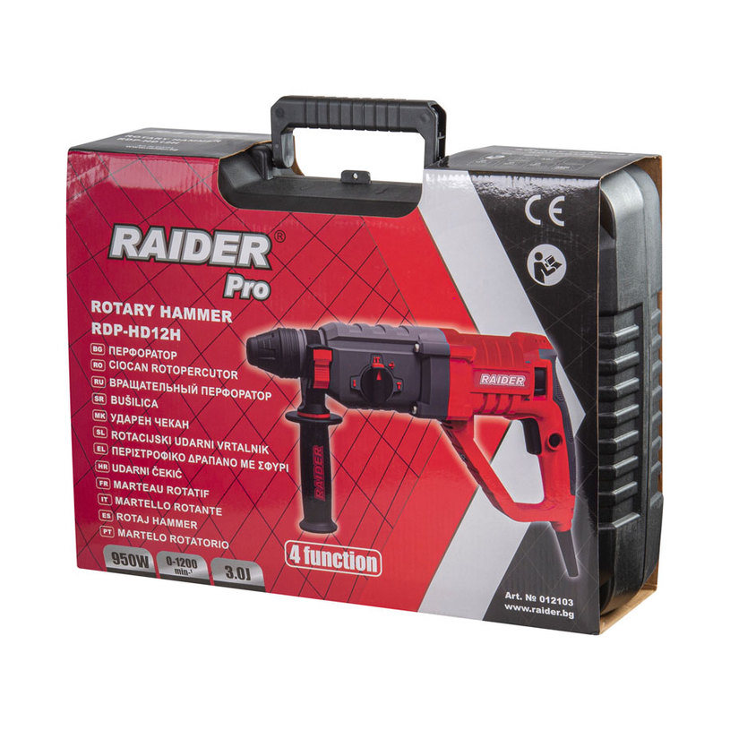 RAIDER PRO Перфоратор 950W 2.8J RDP-HD12